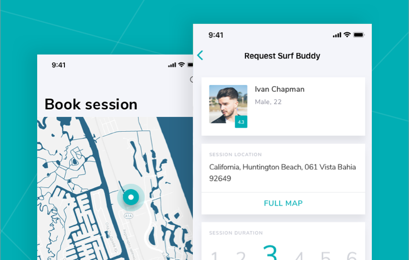 LetsSurf - P2P Sports Marketplace screenshot 1